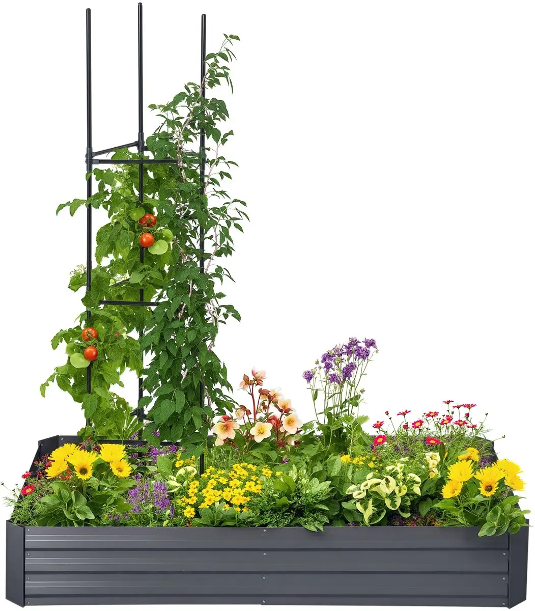 Outsunny Multifunctionele Tuinbeddenset