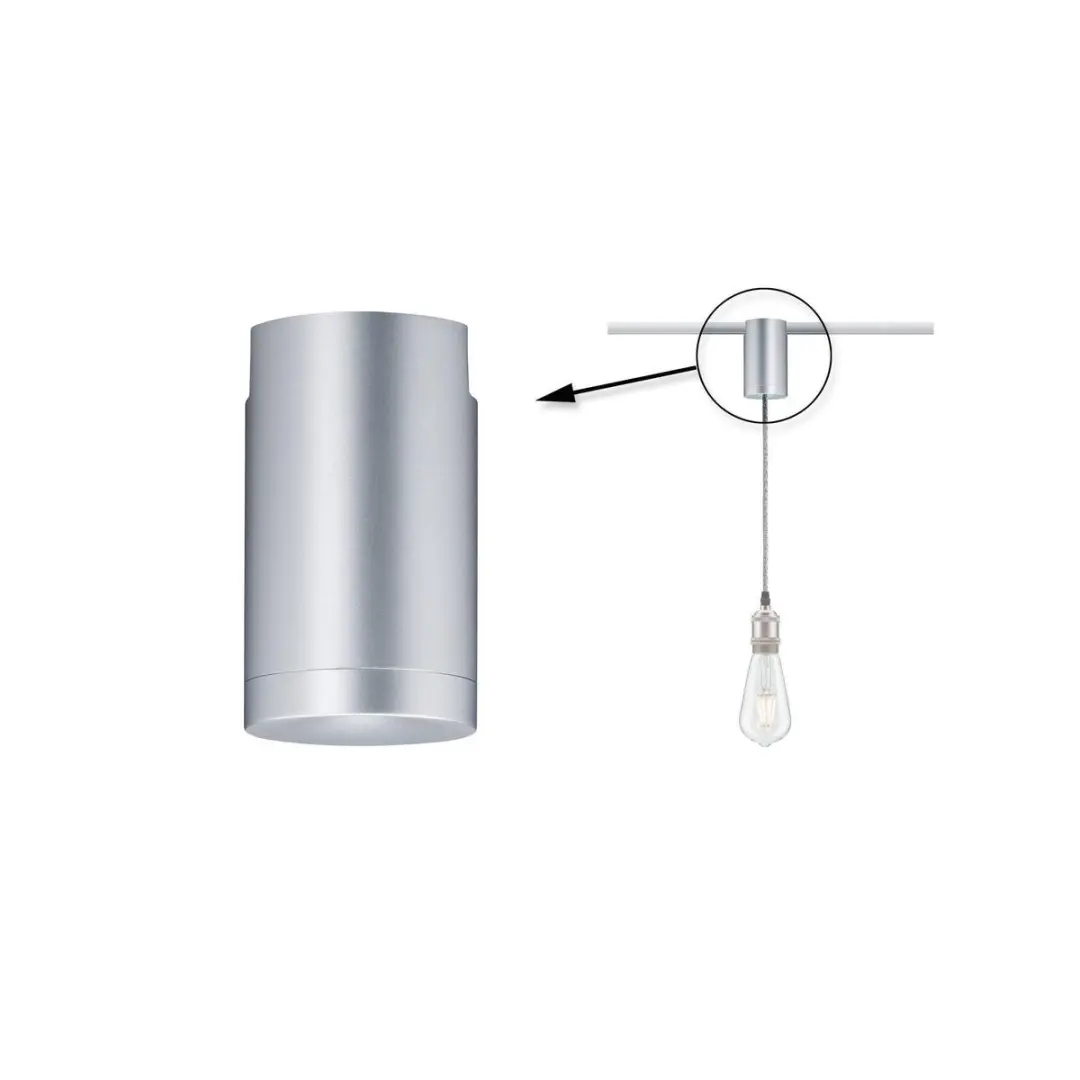 Paulmann URail Pendeladapter 95494 - Mat Chroom - afbeelding 4 van 6