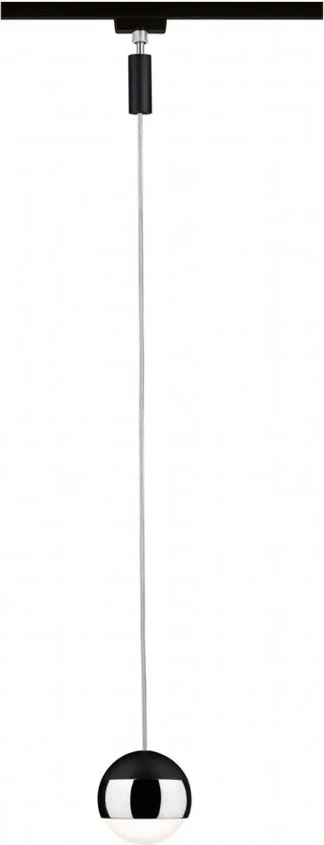 Paulmann Capsule II Hanglamp 6W - Zwart/Chroom - afbeelding 3 van 6