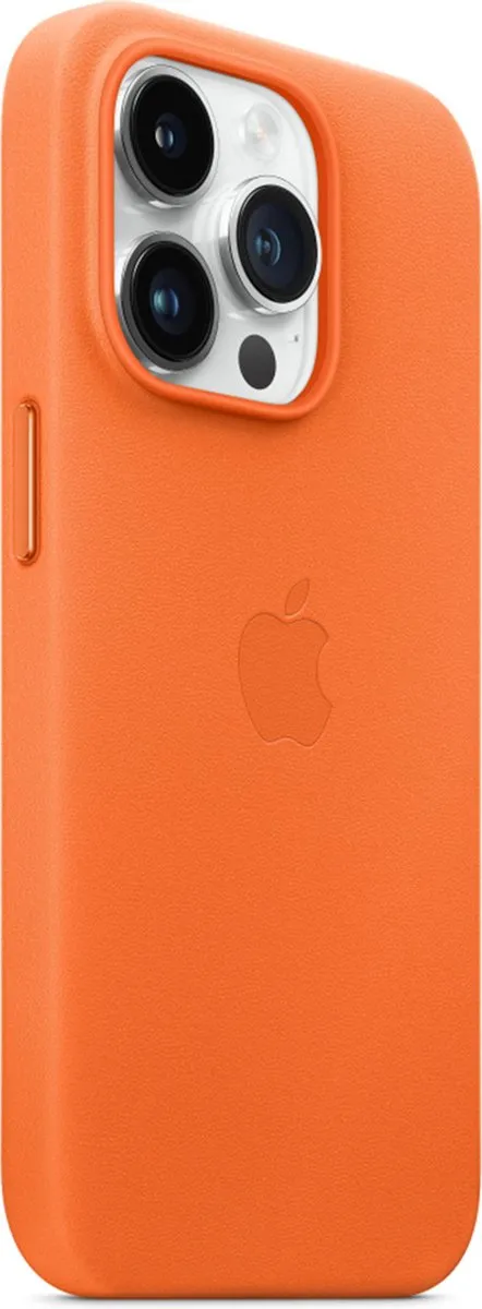 Apple MagSafe Leren Hoesje iPhone 14 Pro - MPPL3ZM/A - Oranje