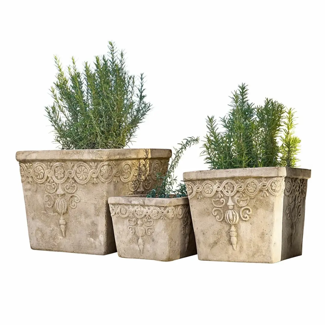 Loberon Sierpot set van 3 Bissone