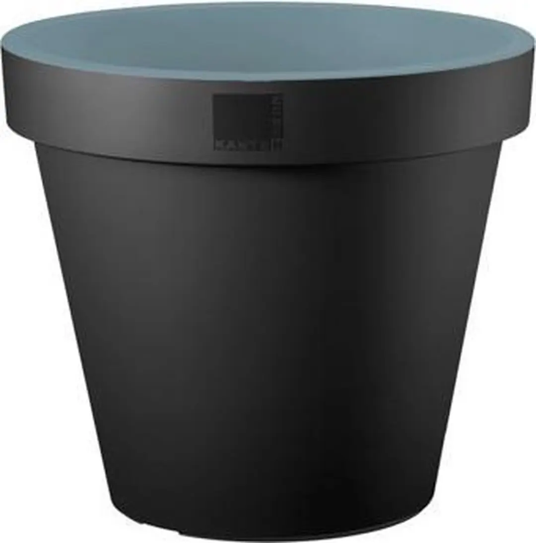Cosy & Trendy Bloempot Antraciet / Pastelgroen