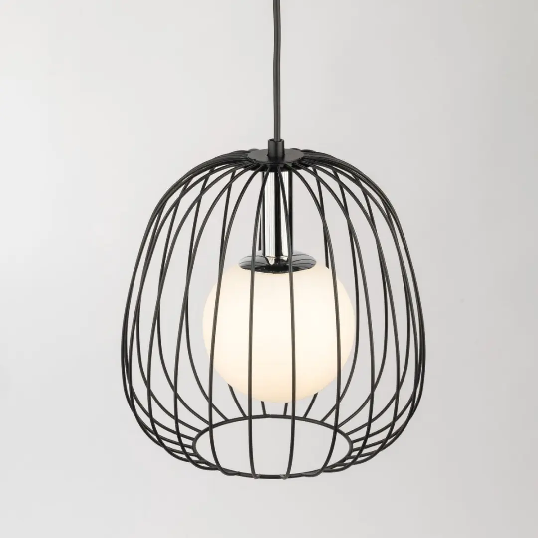Sigma Bell S Hanglamp - Ø24cm - Wit/Zwart - afbeelding 5 van 6