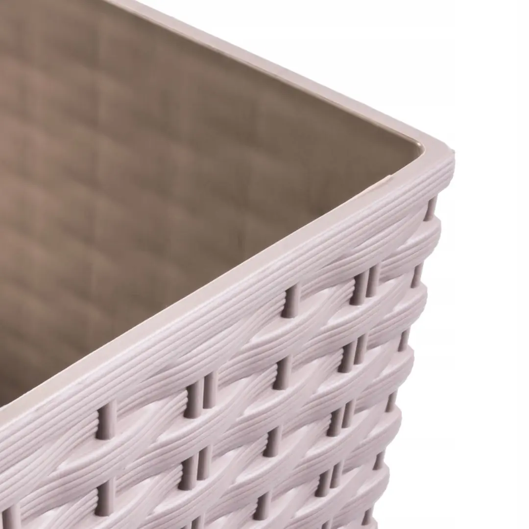 Merkloze Rattan Look Pot met Inzet