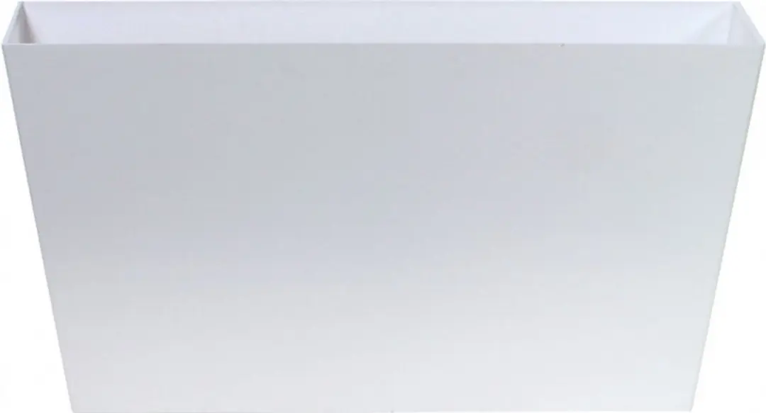 Bloembak Balkonbak Tubus Case 40x22x20cm WIT Prosperplast / 2 STUKS ! /