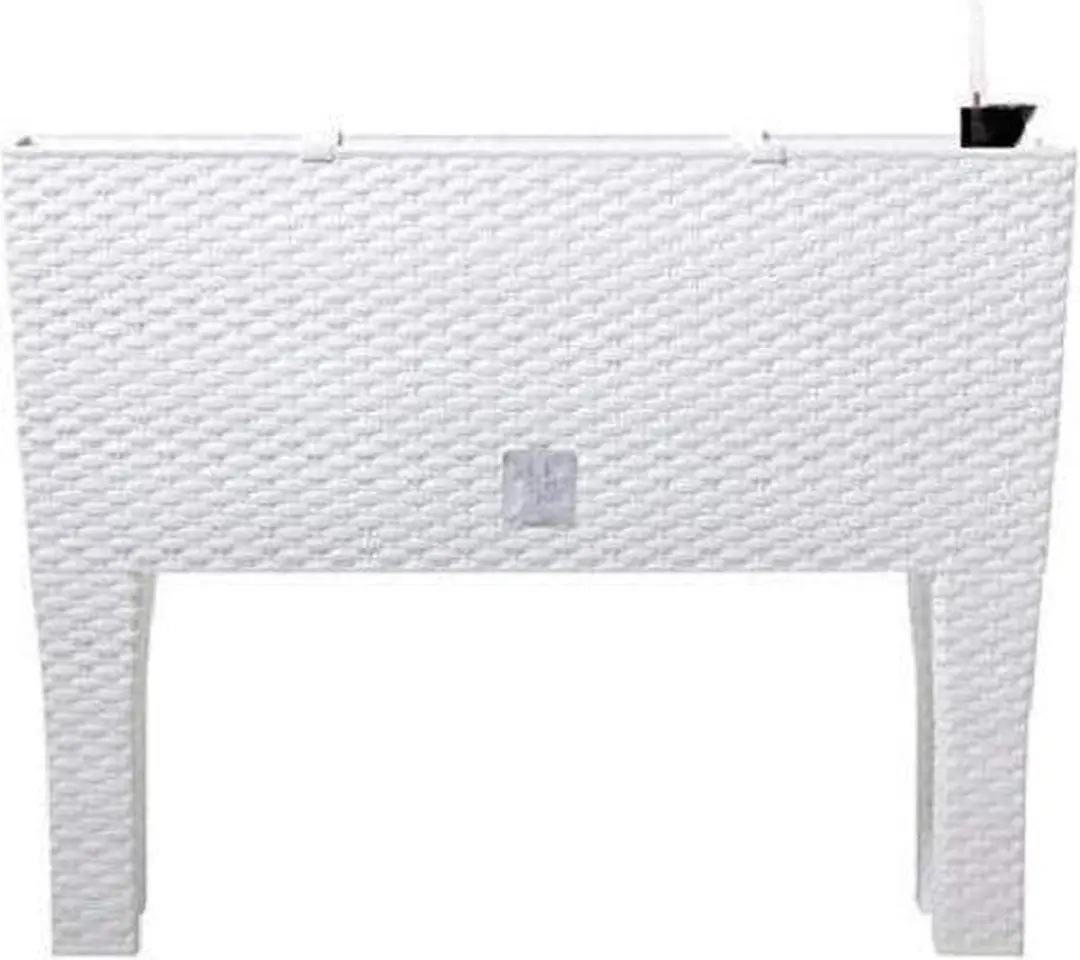 Prosperplast Rato Bloembak op Poten - Wit 80x33x62cm - afbeelding 5 van 5