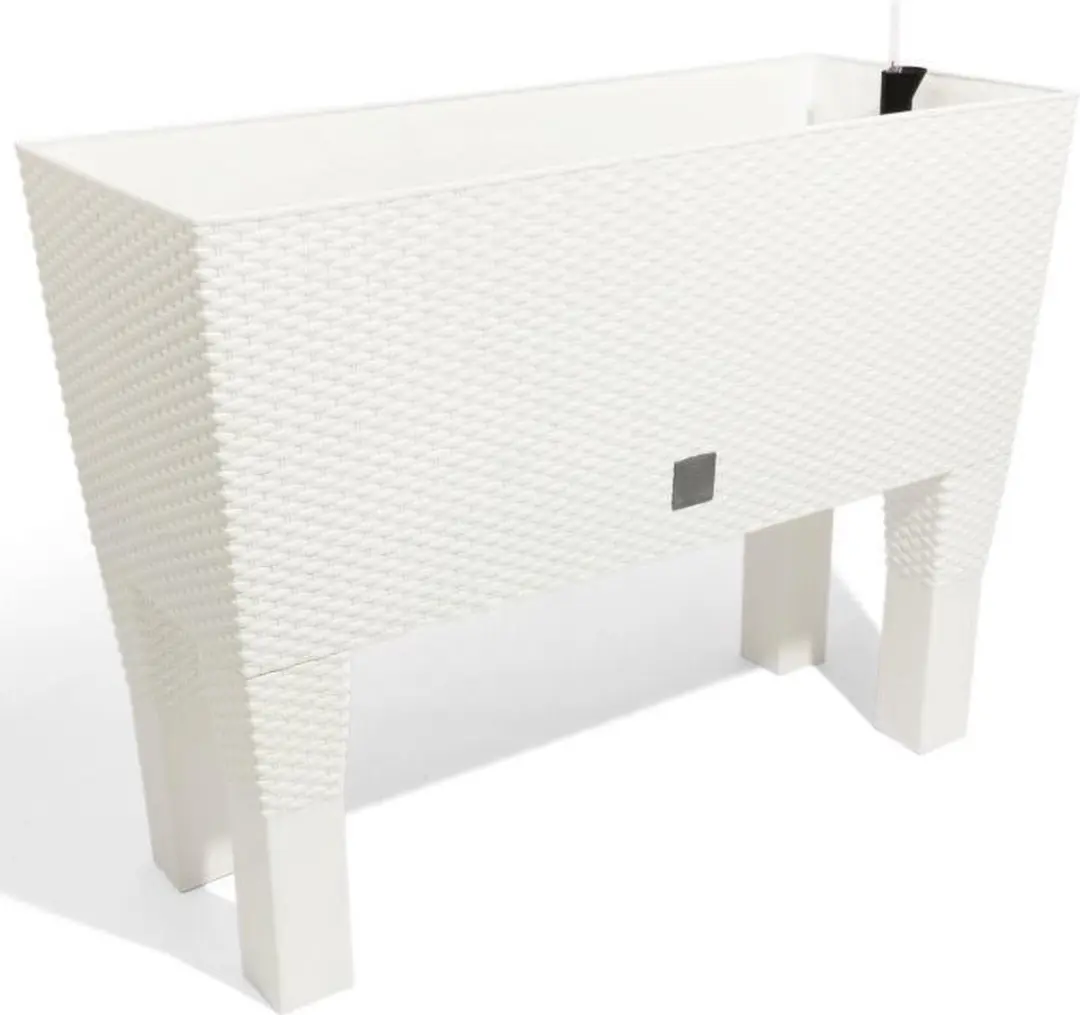 Prosperplast Rato Bloembak op Poten - Wit 80x33x62cm