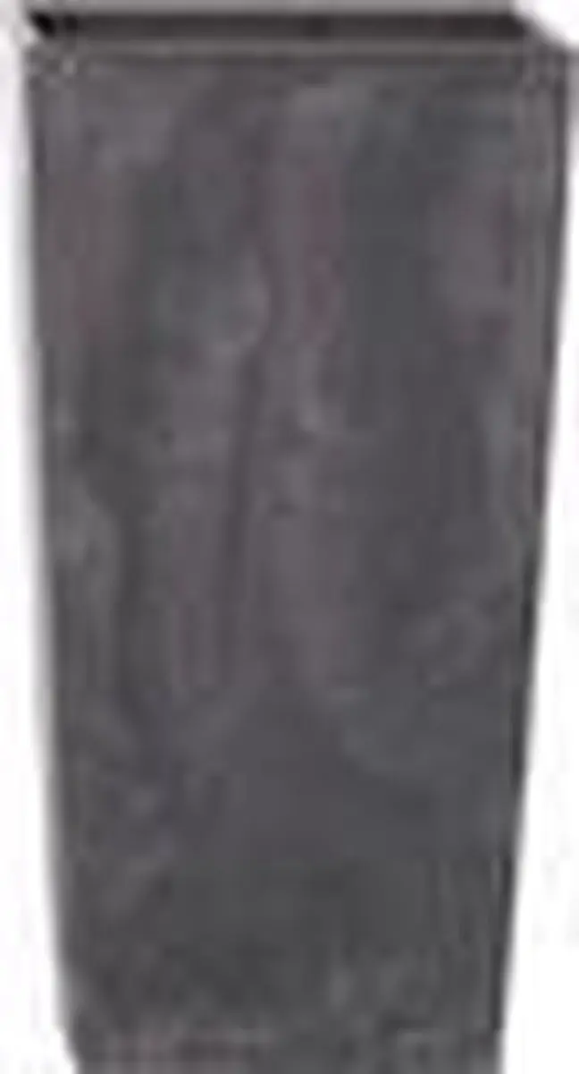 Prosperplast Urbi Square Effect Bloempot 33x33x61cm - Antraciet - afbeelding 5 van 5