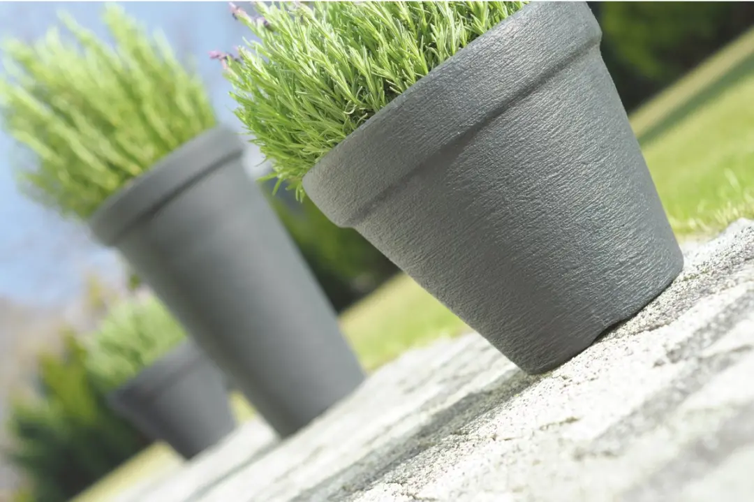 Prosperplast Classic Garden Bloempot 40x34cm Antraciet - afbeelding 2 van 6