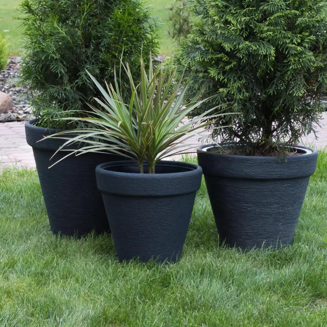 Prosperplast Classic Garden Bloempot 40x34cm Antraciet - afbeelding 6 van 6