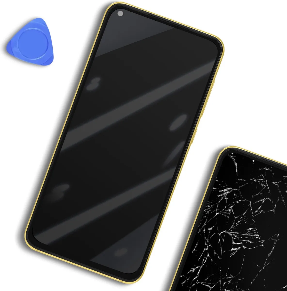 Xiaomi Mi 11 Lite Scherm Geel - 56000J00K900