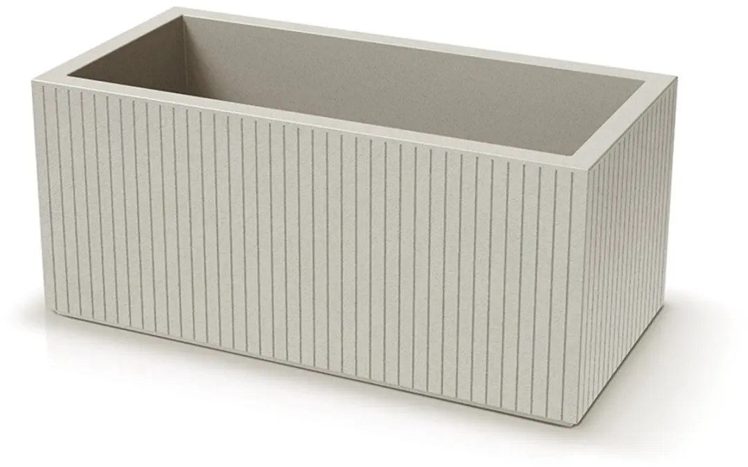 Bloempot Buiten Coro Case 80x38x36cm ZAND Ethick