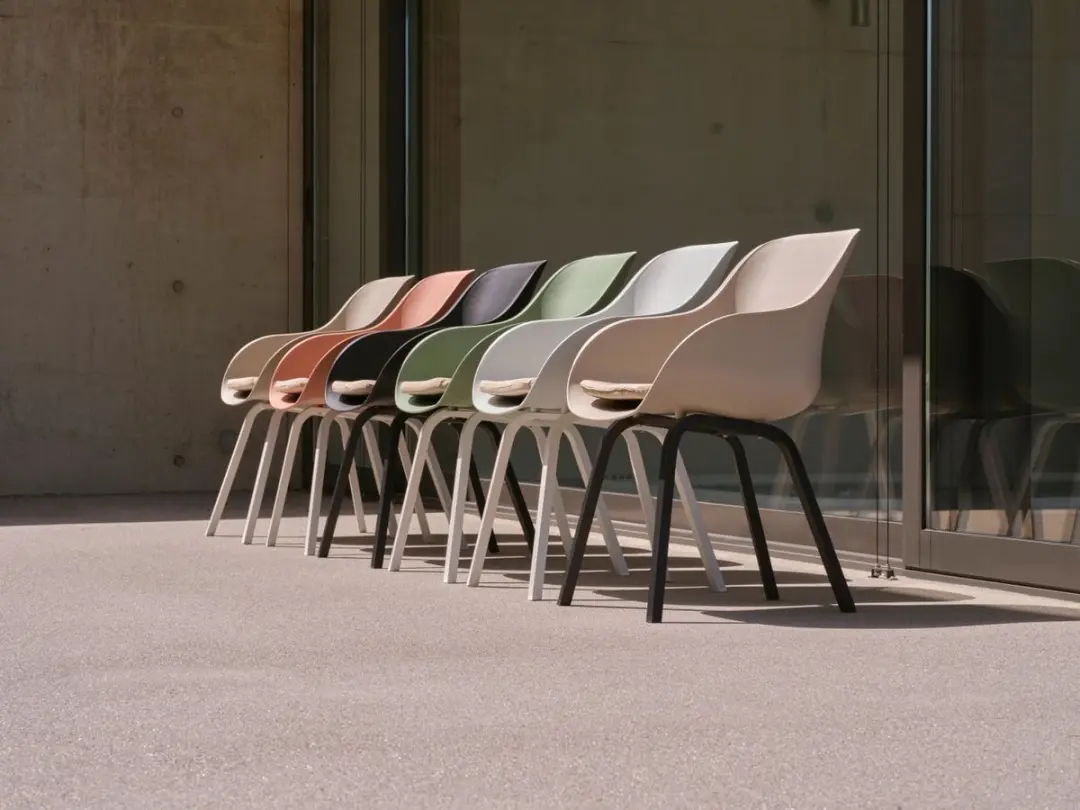 Hartman Le Soleil Element Dining Armstoel - Wit - afbeelding 3 van 6