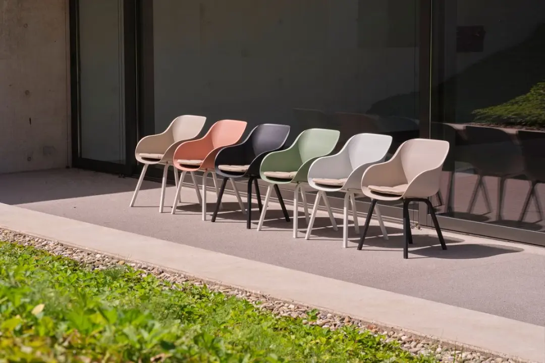 Hartman Le Soleil Element Dining Armstoel - Wit - afbeelding 5 van 6