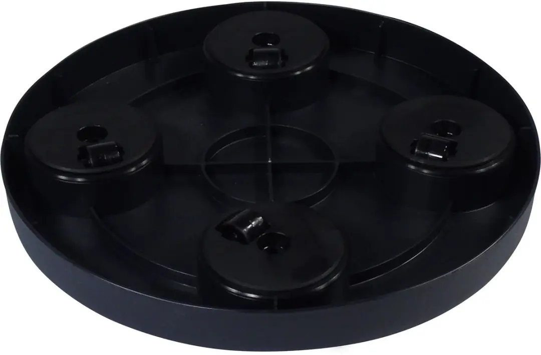 Nature Planttrolley Ø29cm - Zwart - afbeelding 6 van 6