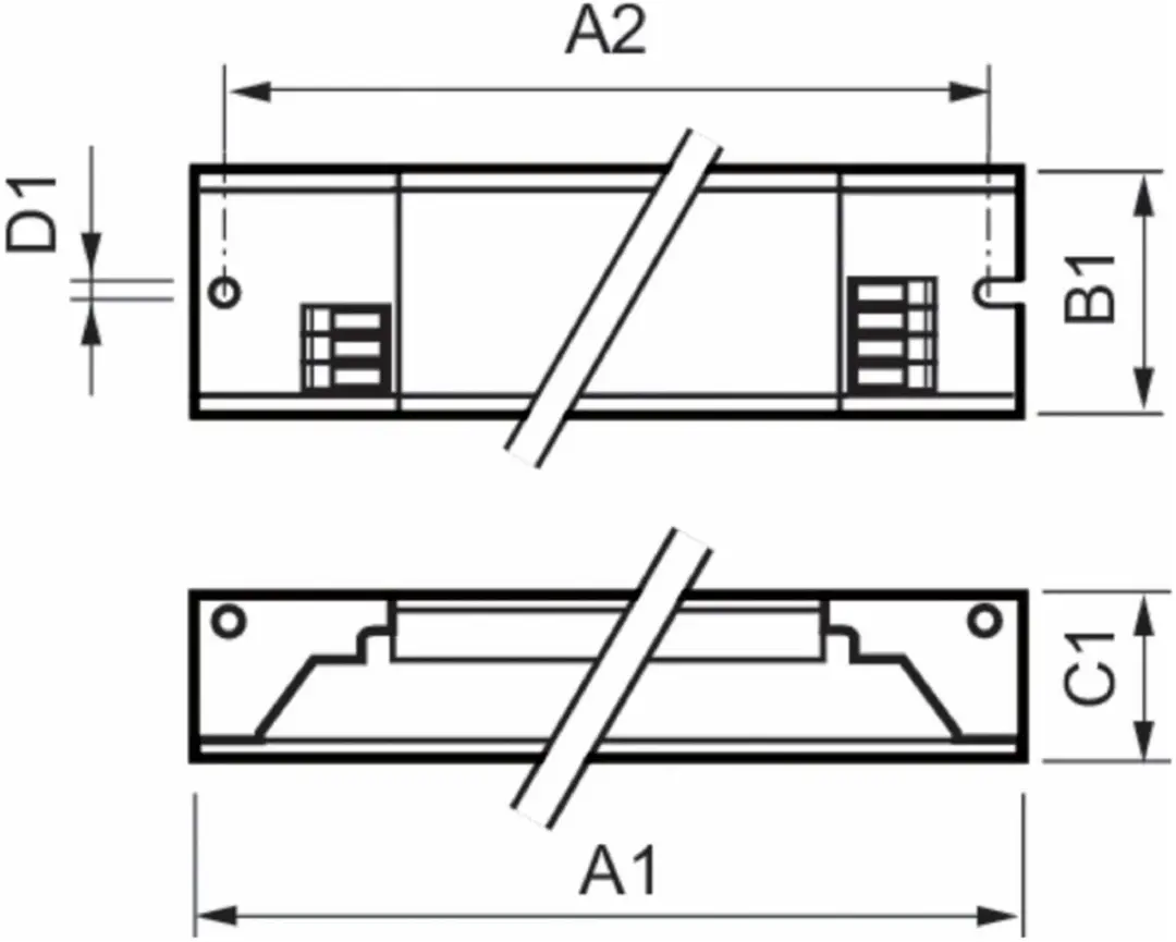 Philips HF-Performer Voorschakelapparaat 2x58W