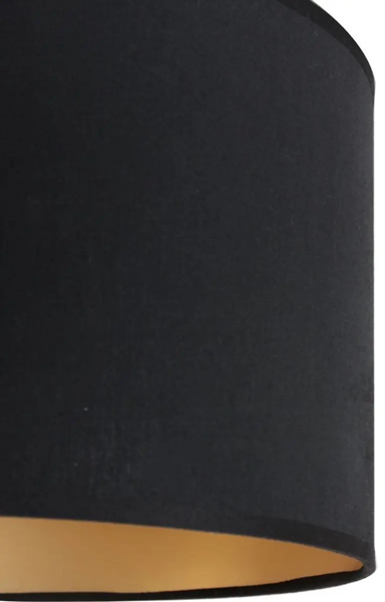 Steinhauer K1068SS Lampenkap Zwart - Ø40cm E27 - afbeelding 3 van 6