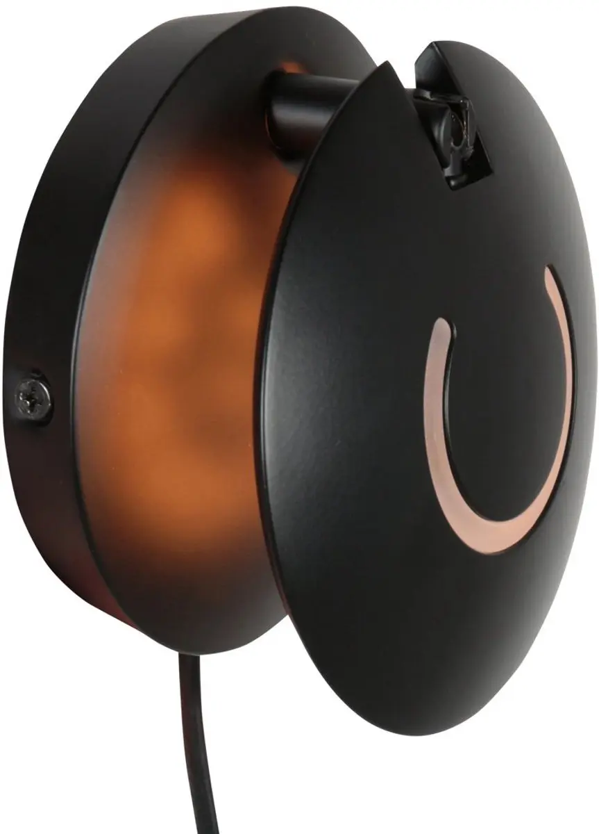 Steinhauer Zenith2 LED Wandlamp 8W - Zwart - afbeelding 3 van 6
