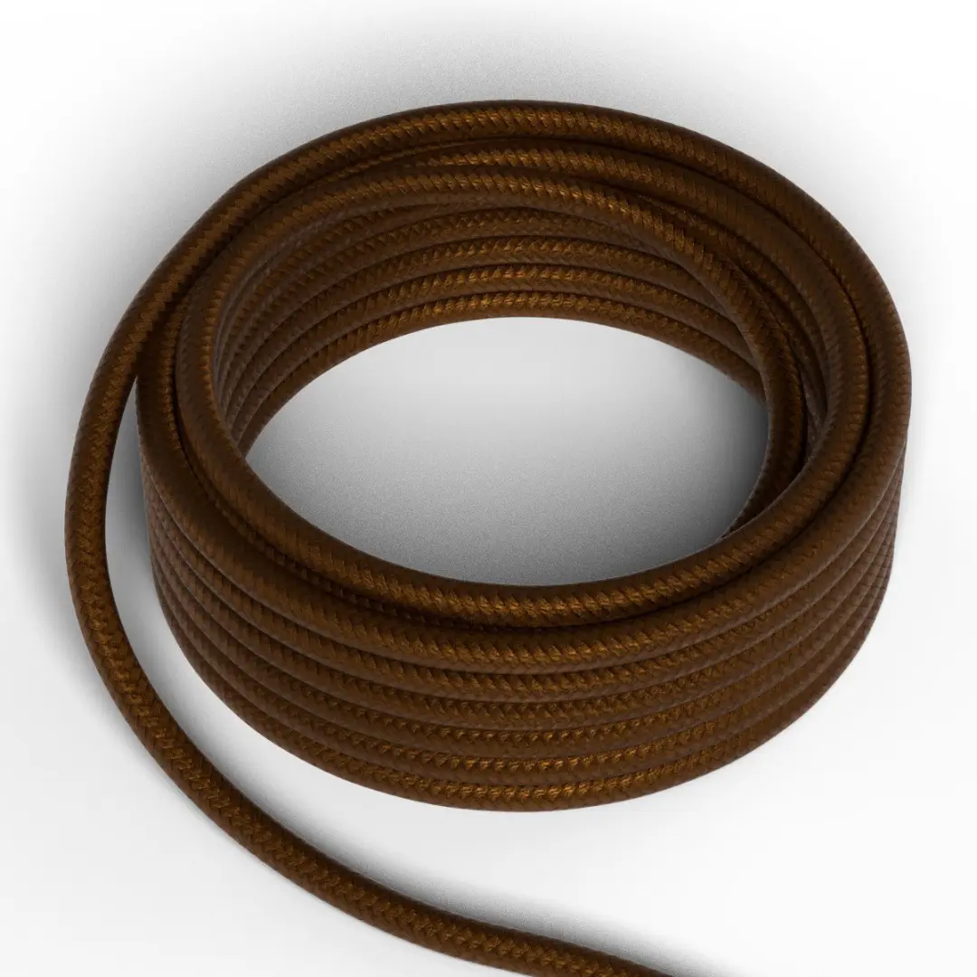 Calex Textielkabel 3m - Bruin - afbeelding 5 van 6