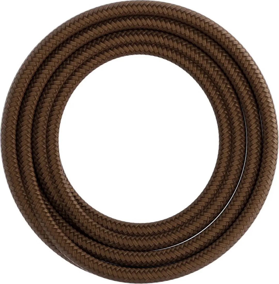 Calex Textielkabel 3m - Bruin - afbeelding 6 van 6