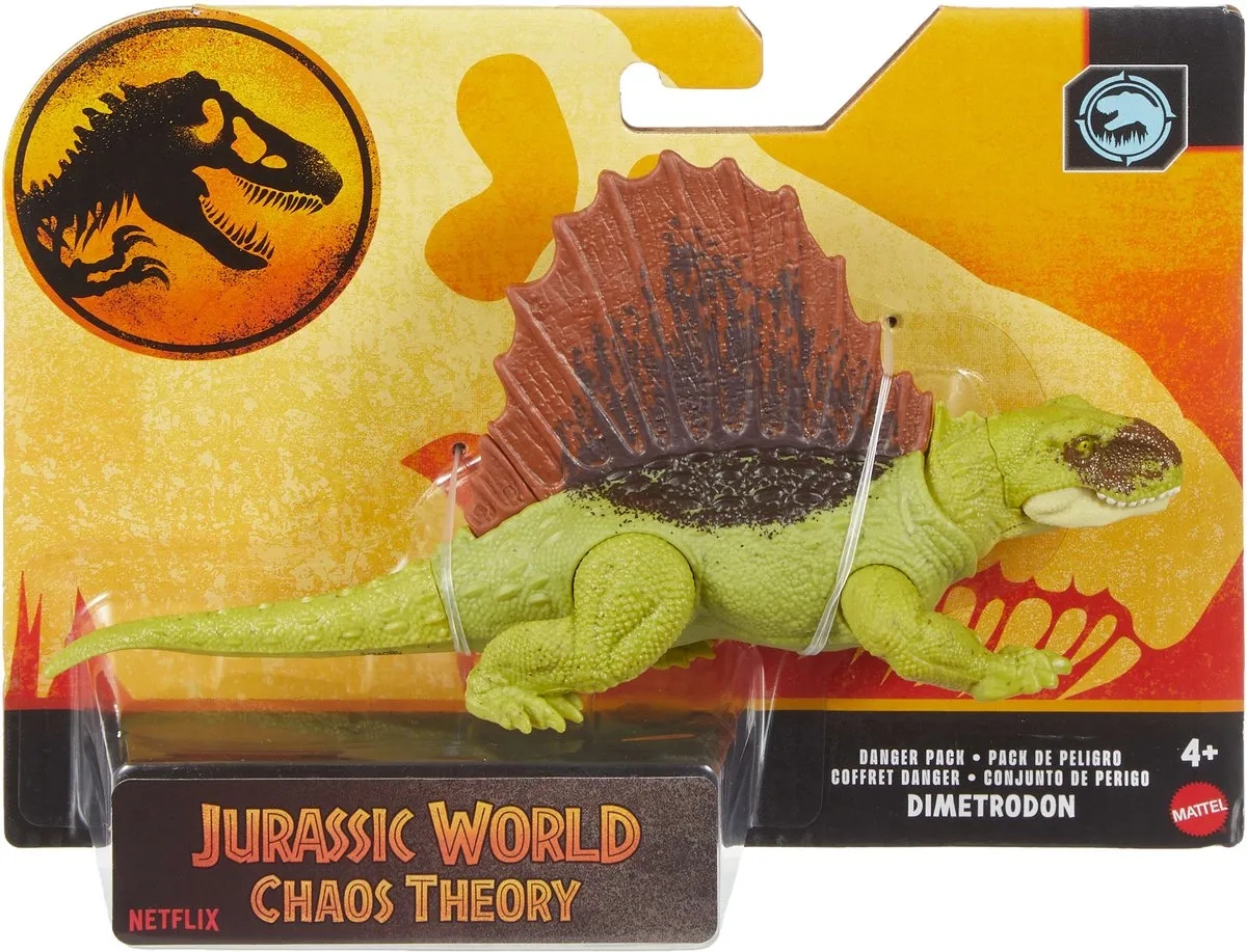Jurassic World Dimetrodon DANGER PACK - Meerkleurig