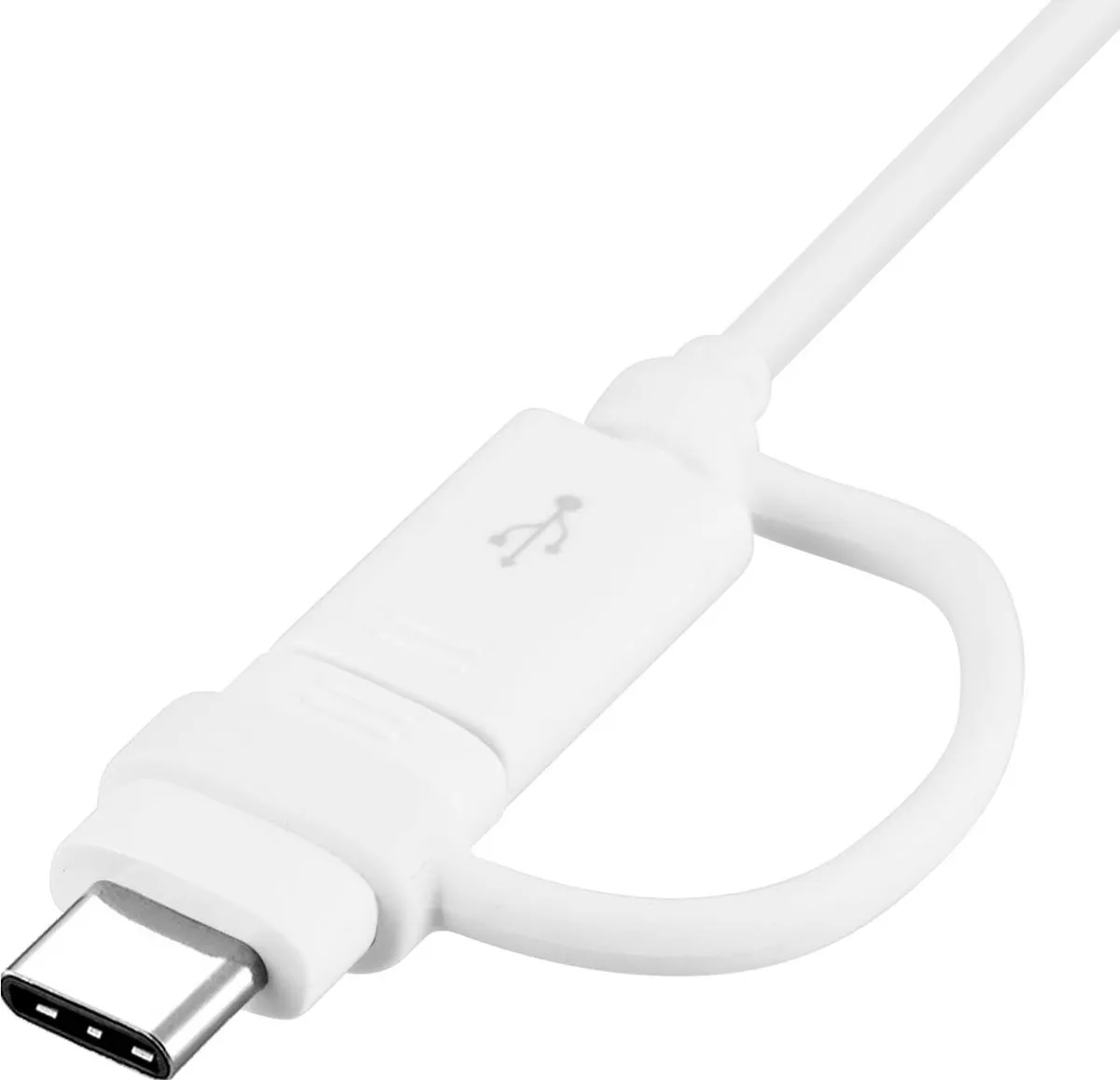 Samsung EP-DG930DWEGWW Micro-USB/USB-C naar USB 2 Kabel - 1,5m - Wit - afbeelding 6 van 6