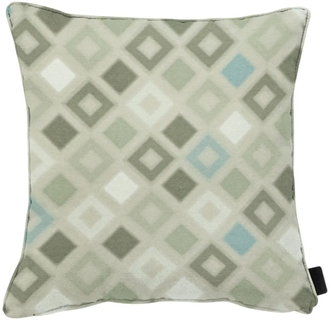 Sierkussen 50X50 cm paspel Outdoor Grids natural