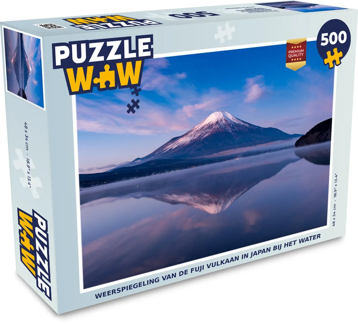 PuzzleWow Fuji Vulkaan Legpuzzel 500 Stuks
