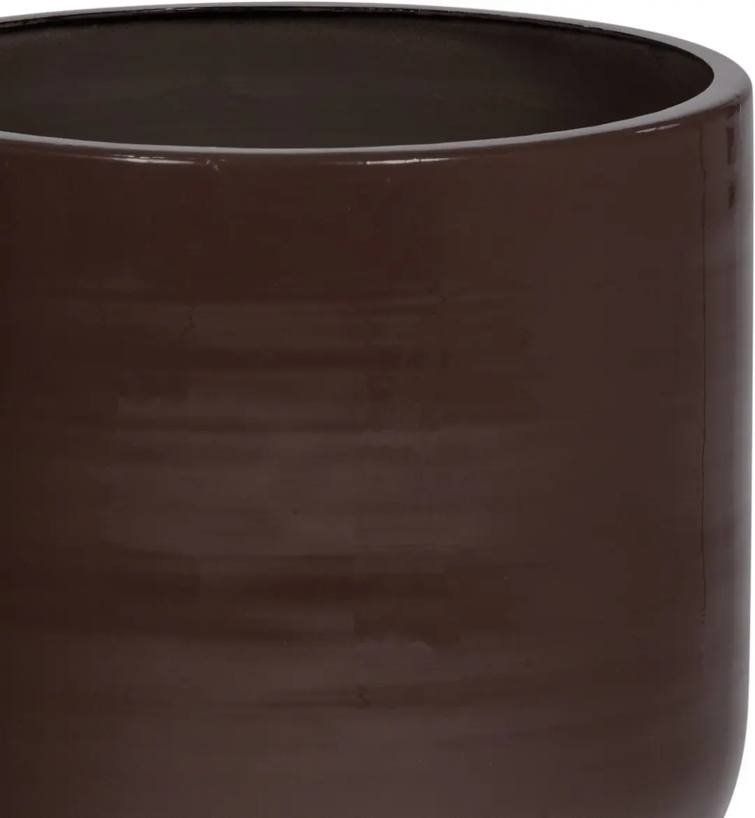 WOOOD Toval Pot Laag 40x28x28 - Paars/Bruin - afbeelding 5 van 6