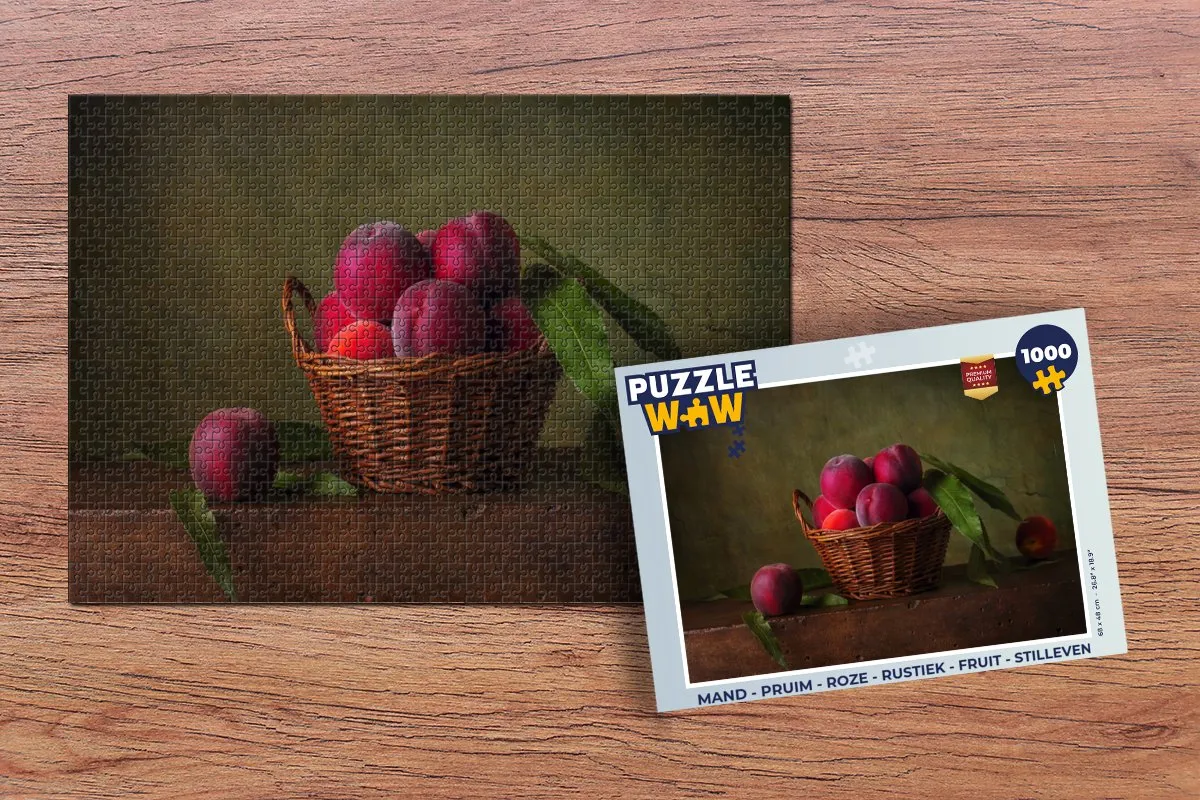 PuzzleWow Legpuzzel 1000 Stuks - Multicolor