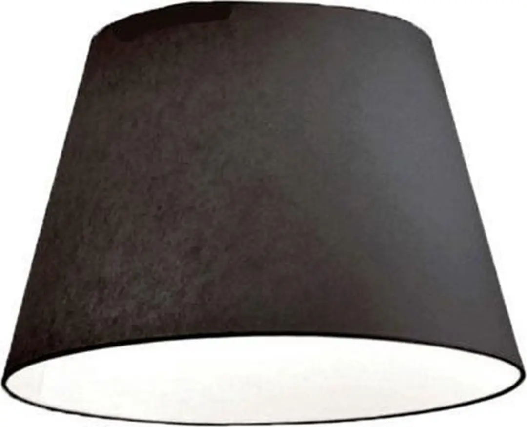 Artemide Tolomeo Lampenkap Zwart Satijn Ø 32 cm