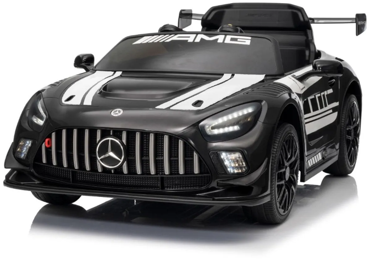 Mercedes-Benz GT4 Kinderauto 12V - Zwart