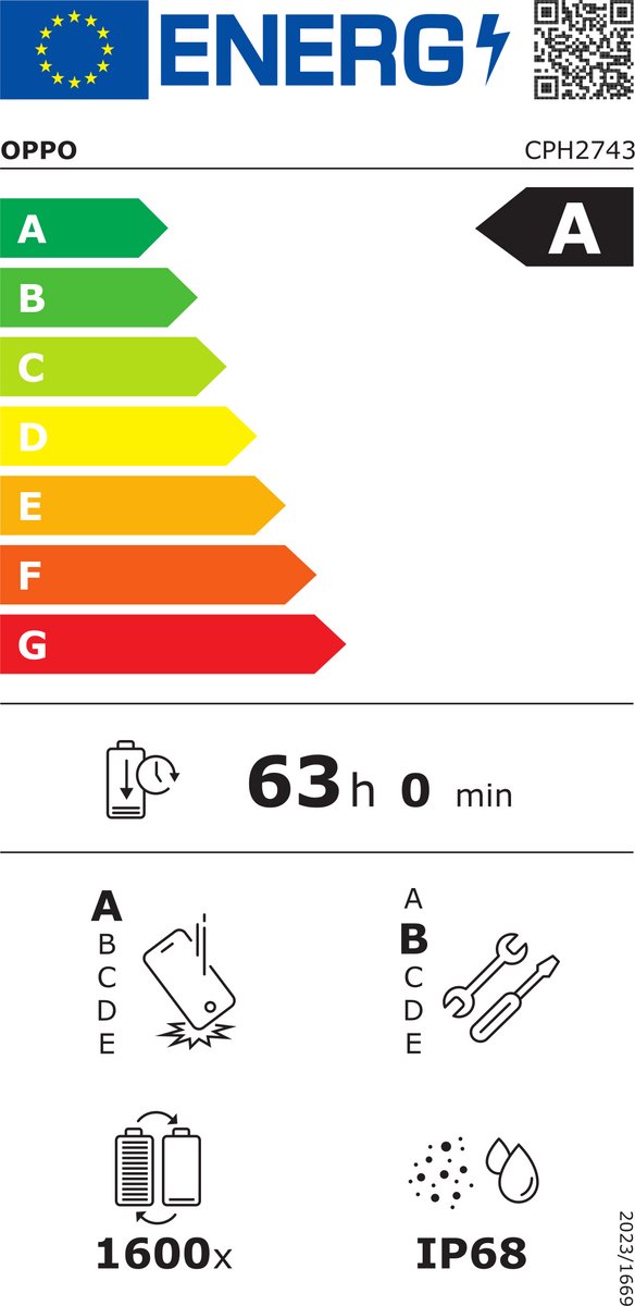 OPPO Reno14 F 5G - 256GB - Groen