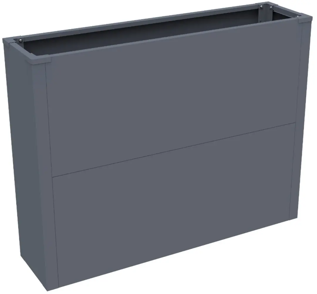 TuinChamp Plantenbak staal 100x25x77 cm