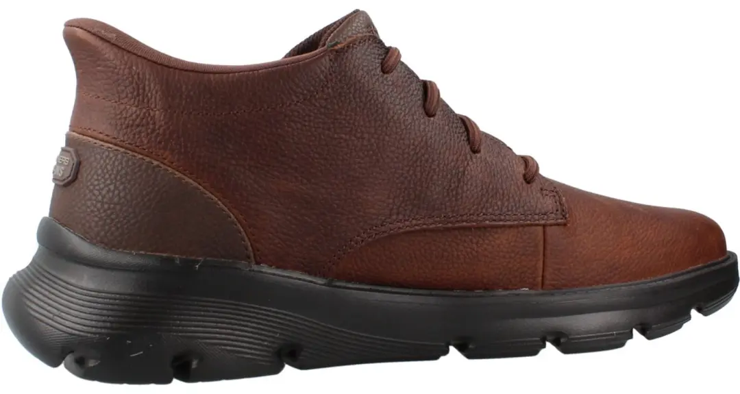 Skechers ArchFit Garza Ridley 205514 Red Brown 3318