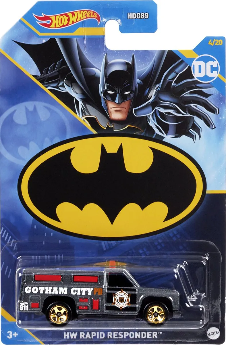 Hot Wheels HLK54 Batman Voertuig