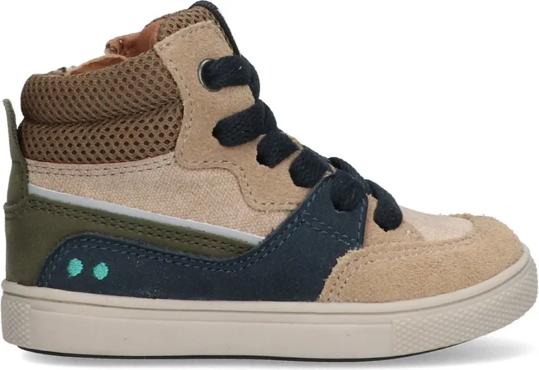 Liv Louw Hoge Sneakers Jongens Taupe