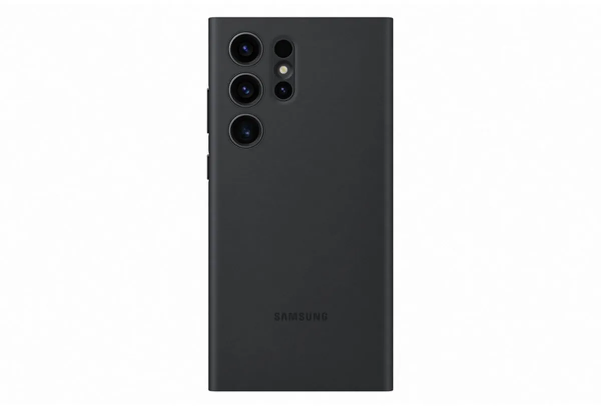 Samsung Smart S View Hoesje EF-ZS918CBEGWW - Galaxy S23 Ultra - Zwart