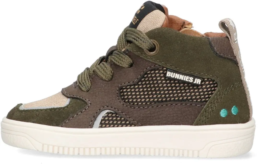 BunniesJR Moos Mellow Hoge Sneakers - 24 - afbeelding 4 van 6