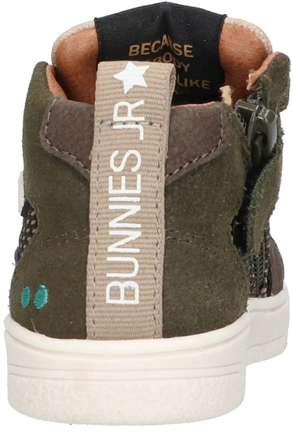 BunniesJR Moos Mellow Hoge Sneakers - 24 - afbeelding 5 van 6
