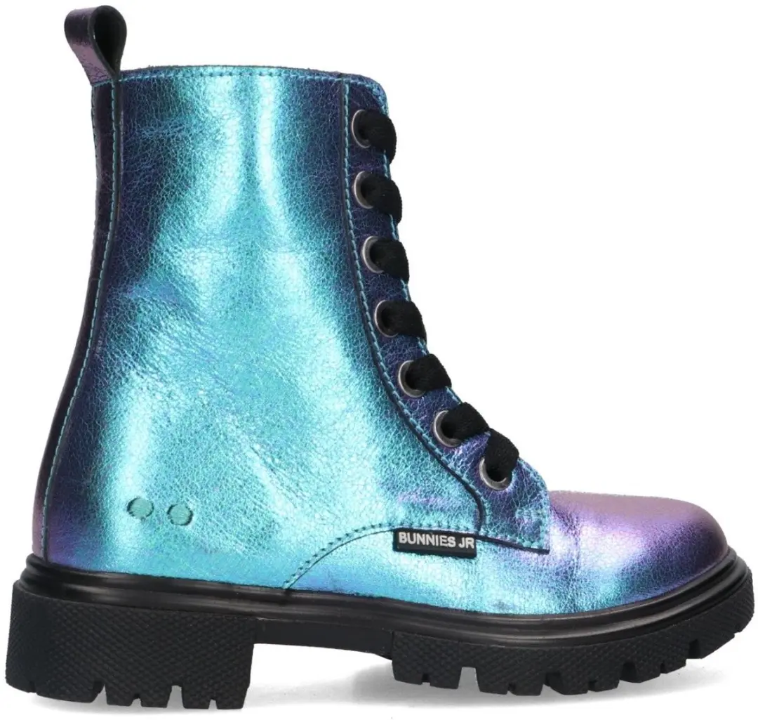 Saar Sterk Biker Boots Meisjes Blauw