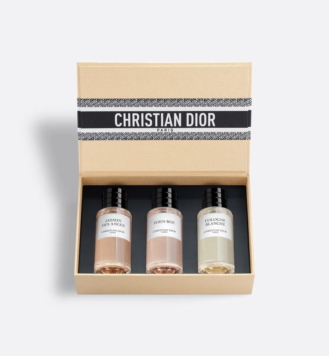 Dior Eden-Roc + Cologne Blanche + Jasmin Des Anges Eau de Parfum 3x40ml