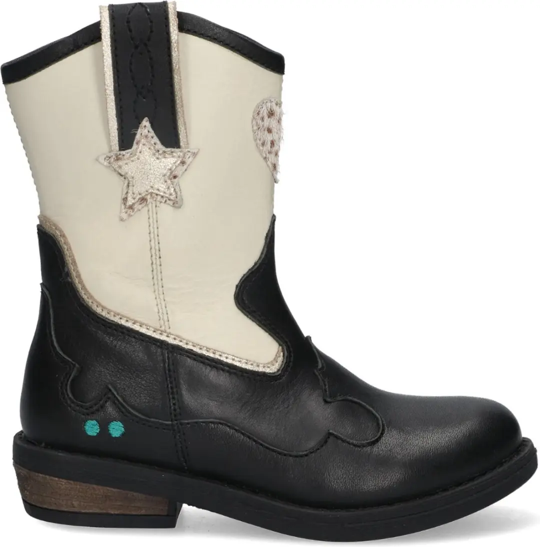 Roxy Rodeo Cowboy Boots Meisjes Zwart Wit