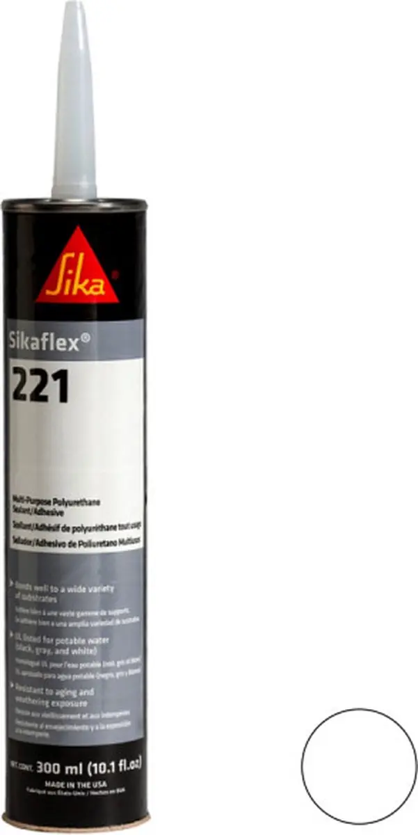 Sika Sikaflex-221 Wit - 300ml - afbeelding 5 van 6