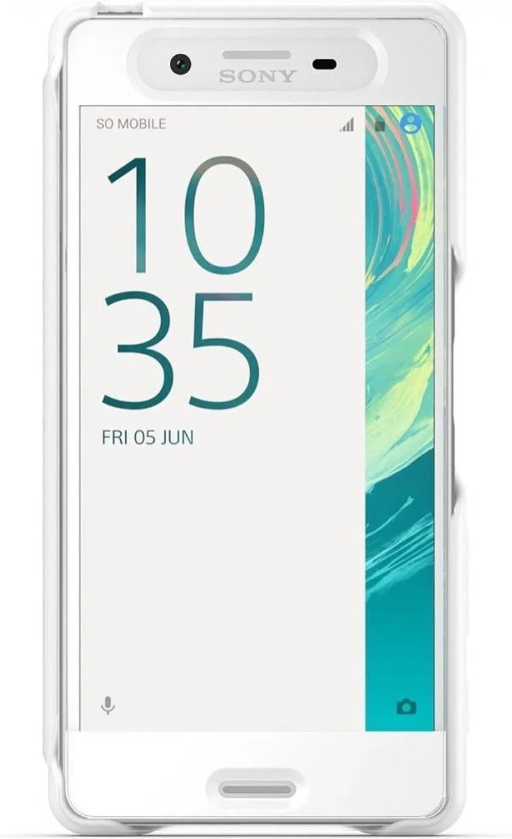 Sony Style Cover Touch SCR50 Hoesje - Sony Xperia X - Wit