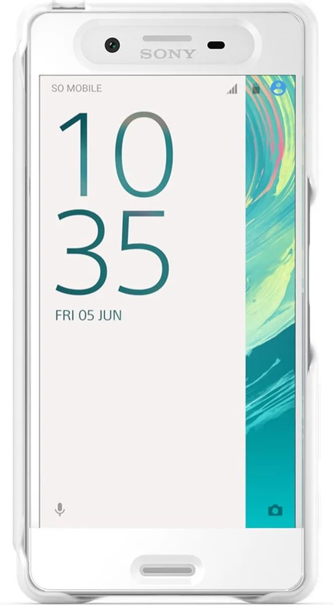Sony Style Cover Touch SCR50 Hoesje - Sony Xperia X - Wit