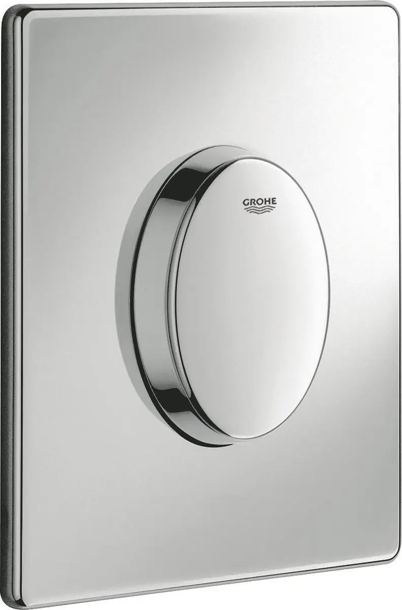 Grohe Skate Air Bedieningsplaat - enkelspoeling - verticaal - chroom