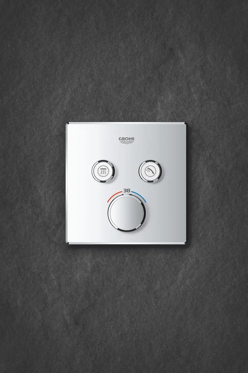 GROHE Grohtherm SmartControl Thermostaat Douchekraan 29124000 - Chroom - afbeelding 3 van 6