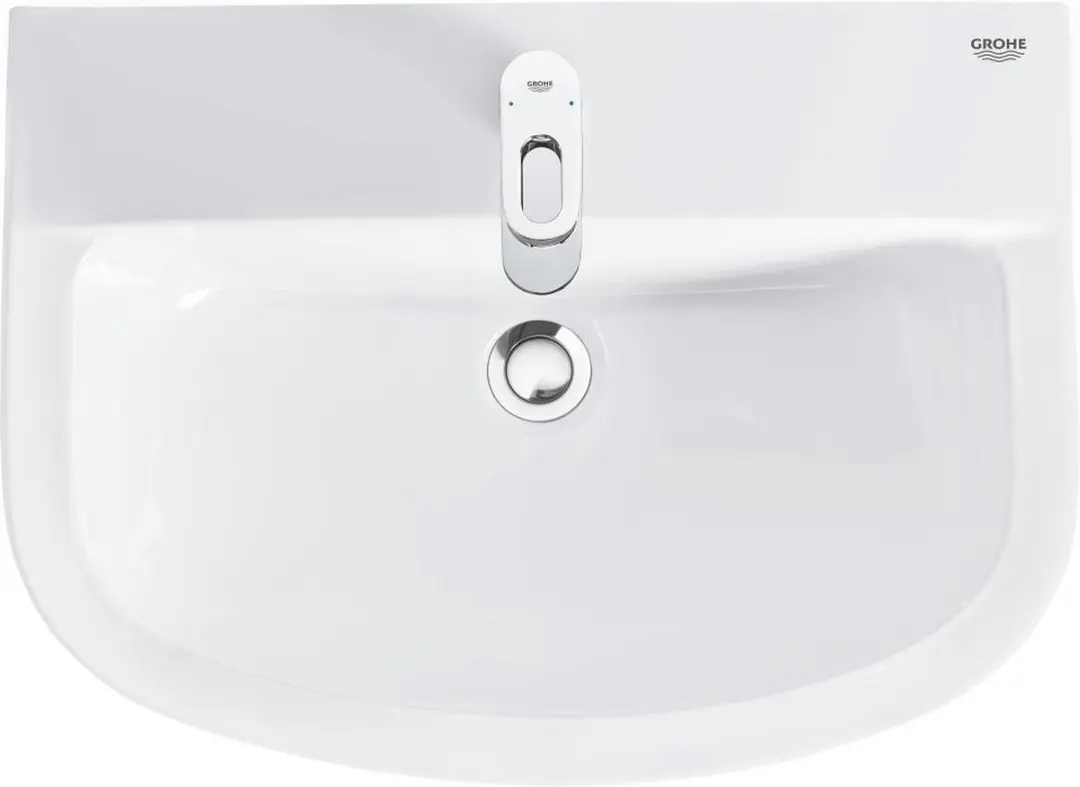 Grohe Bau Wastafel 60x44cm Wit - afbeelding 2 van 6