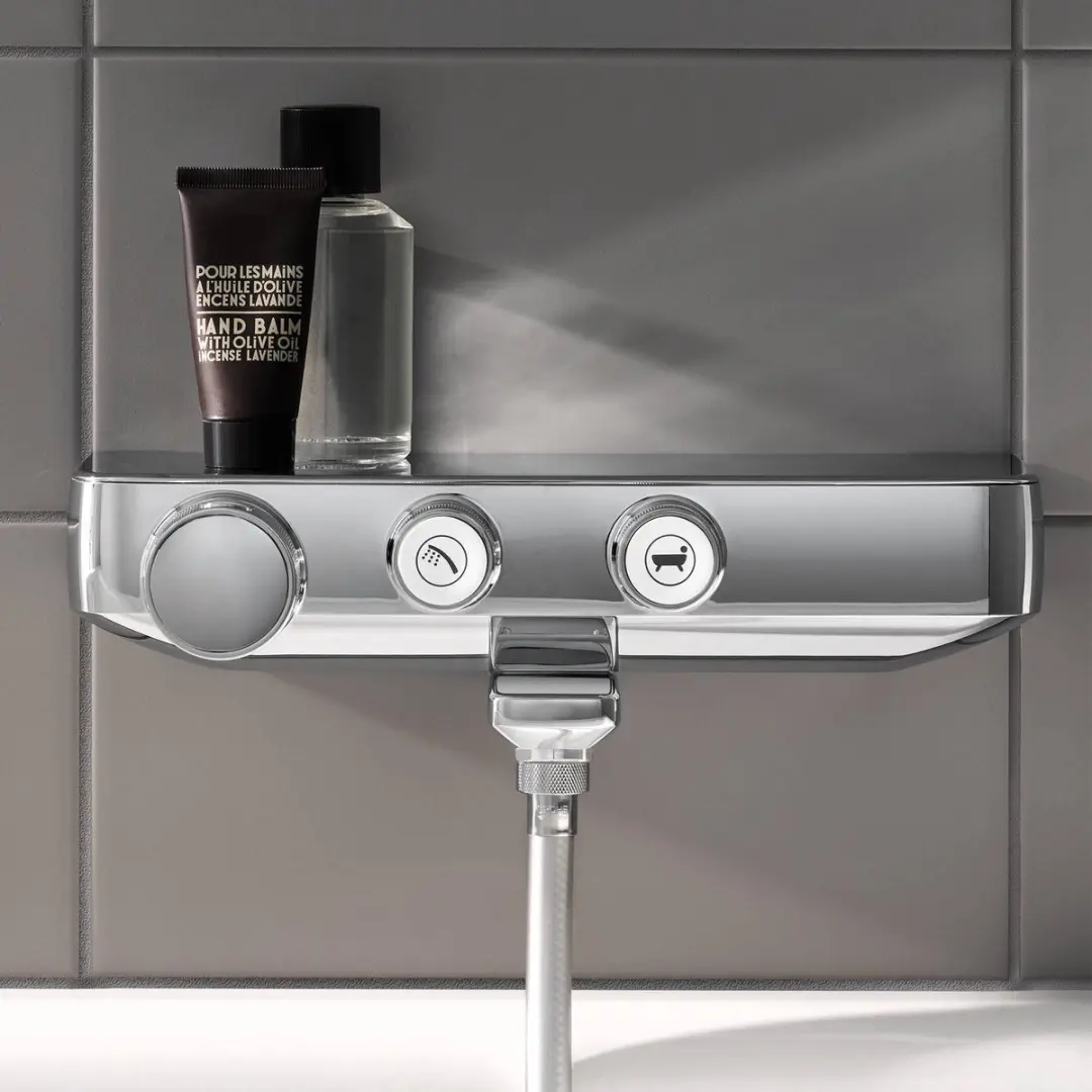 Grohe Grohtherm Smartcontrol Thermostatische Badkraan 15cm - Chroom - afbeelding 3 van 6